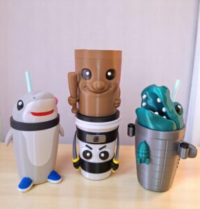 Vaso Milkshake Brainrot - 300ml