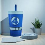 Vaso Milkshake Los 4 Fantásticos