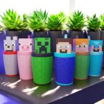 Vasos Milkshake Minecraft - 300ml