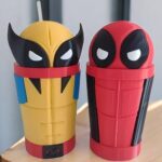Vasos Milksake Deadpool & Wolverine - 300ml