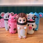 Vaso Milkshake Animalitos 300 ml