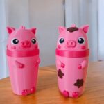 Vaso Milkshake Animalitos 300 ml - Imagen 4