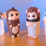 Vaso Milkshake Animalitos 300 ml - Imagen 5